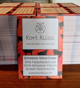 Kori-Kusa-Katzenfutter-Flyer-Schweizer-Fleisch